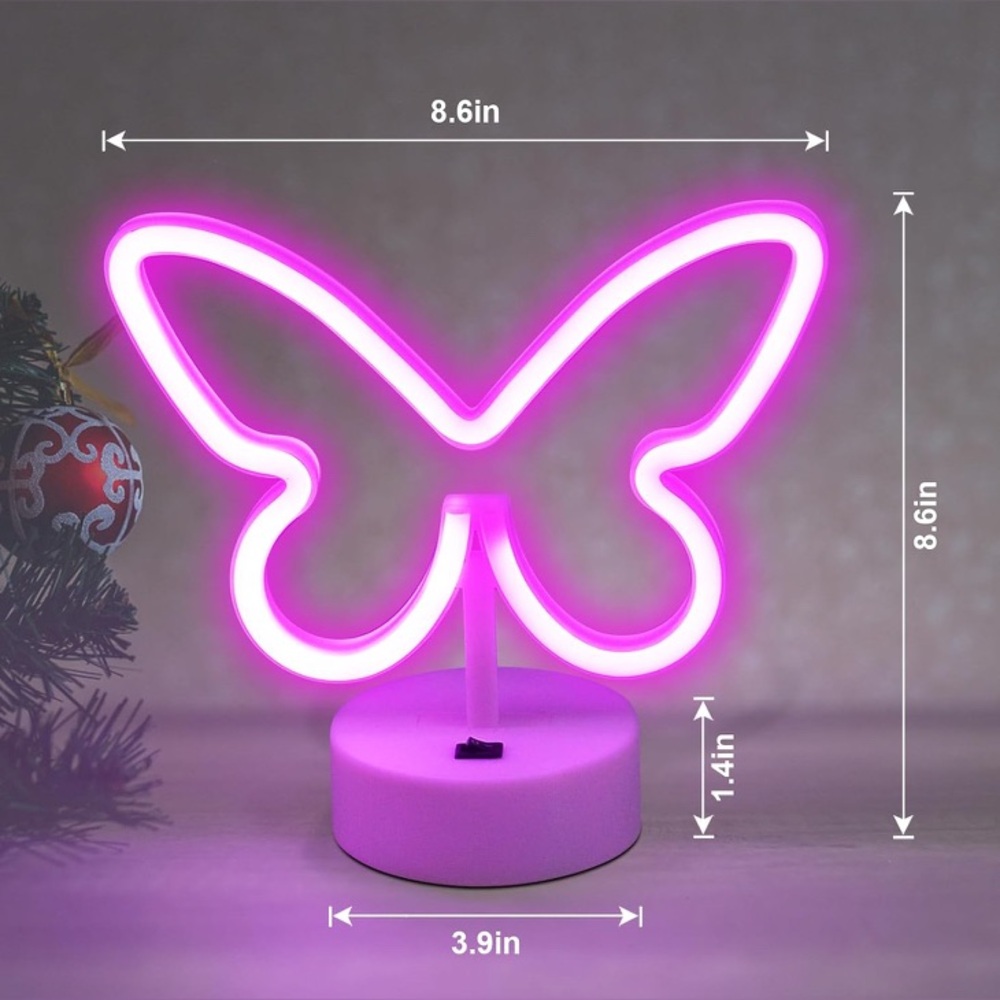 Butterfly Neon Light - Picture 3 of 3